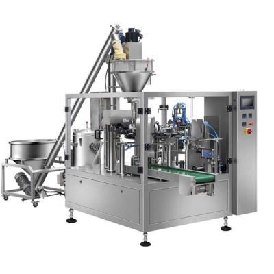 China Food China Wenzhou Wholesale Custom Design Premade Bag Bulk Milk Powder Rotary Pouch Packing Machine for sale