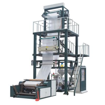 China ABA Three Layers Die Head High Speed ​​Biodegradable Plastic Film HDPE Film LDPE LLDPE Extruding Blowing Machine for sale