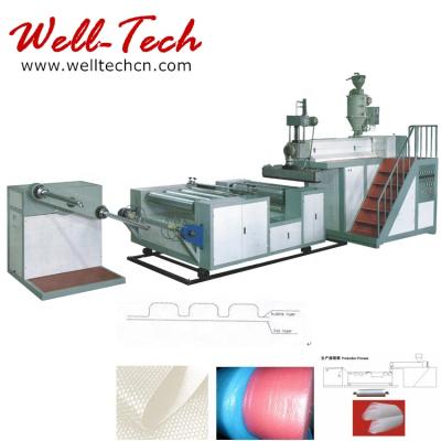 China Compound Film LDPE PE Bubble Film Machine Air Bubble Film Production Line for sale