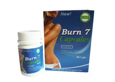 China Herbal Burn7 Natural Slimming Pills Fast Lose Weight Soft Gel 30 Tablets for Women for sale