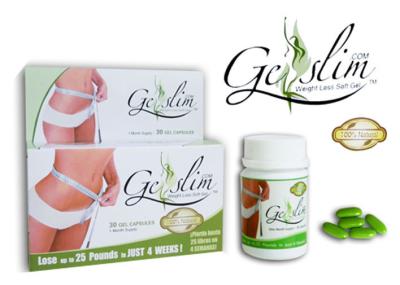 Cina Gel molle di dimagramento naturale esile 255mg 30Pills di formula delle pillole A1 del gel botanico in vendita