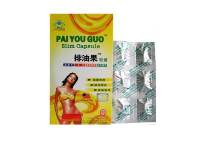 Chine Capsules originales de perte de poids de Paiyouguo amincissant Softgel pour des femmes à vendre