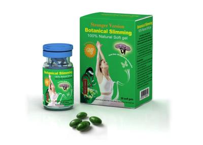 China Blue Top Meizitang Botanical Slimming Softgel Vegetable Oil 36 Pills , MZT Mark for sale