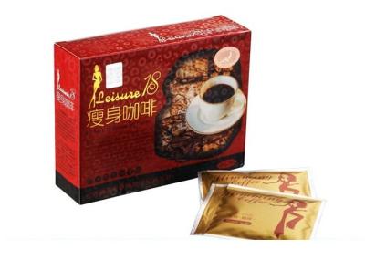 China Leisure 18 Nature Slimming Coffee with Purely Herbal Extracts , 24 Months Valid for sale