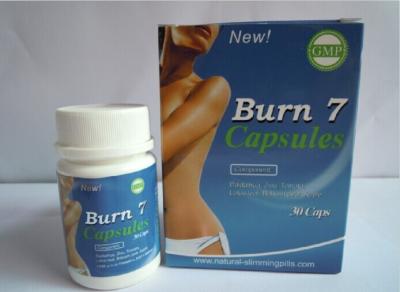 China Herbal Burn 7 Natural Slimming Pills Women fat burners Burn7 100% Original for sale