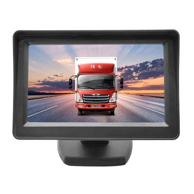 China 4.3 Inch VGA LCD Touch Screen Car Monitor Hd Car Dvr AV VGA Remote Control Monitor for sale