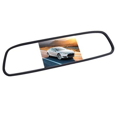 China NewStyle Mirror Link Rear View Mirror Car Monitor with 2 signal input for all car for sale