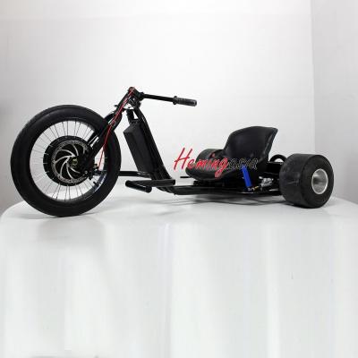 China 360degree 1000W 1500W 48v Unisex Electric Drift Tricycle for sale