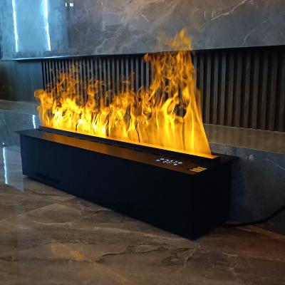 China Can touch Wasserdampf Kamin electric fireplace of the best fake flame directly from steam artificial water vapor 2000 mm for sale