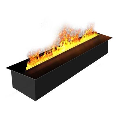 China Can touch the flame quality guaranteed 3d water vapor electric fireplace humidifier fireplace directly 700mm no heat with led light for sale