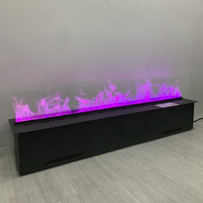 China Can Touch Newest High Quality Flame Directly 1500mm 3D Steam Fireplace For Living Room Electric LED Fireplace for sale