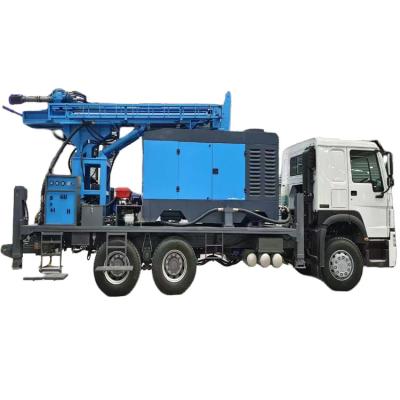 China High Drilling Efficiency 300 Meters Depth Diesel Water Well Drilling Rig Drilling Machine Truck For Sale Philippines for sale