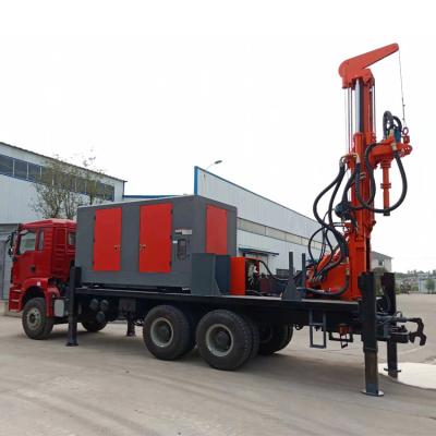 China High Quality High Drilling Efficiency Heavy Duty Pneumatic Water Well 300 Meters Drilling Rig Machine 300m Borehole for sale