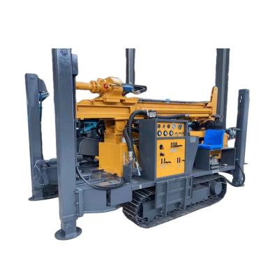 China High Drilling Efficiency Crawler Mounted Small Flat Water Well Drilling Machinery For Sale for sale