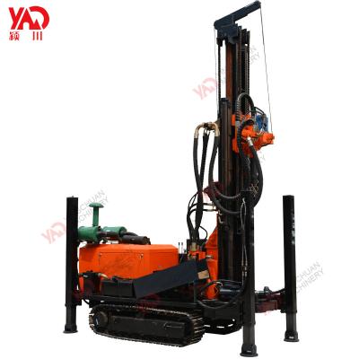 China 200meter drilling rig best quality 200meter prospecting 200m multi-function air compressors crawler drilling rig for sale