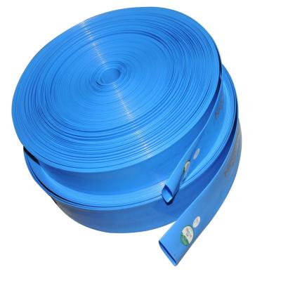 China Corrosion Resistant Agriculture Water Discharge Irrigation Drainage Hose Laid Flat Hose for sale