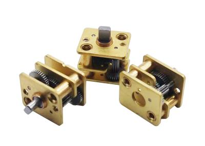 China 10*12mm Polygon Stepper Motor Gear Reducer Customized Shaft for sale