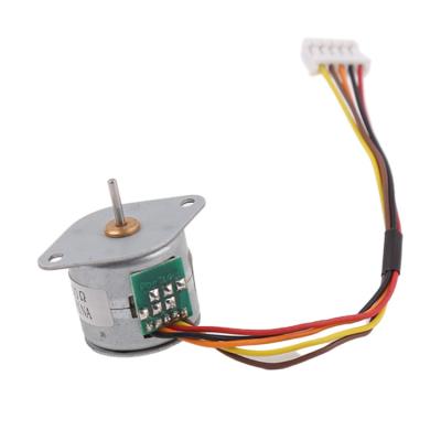 China 20mm Permanente Magneetstepper Motor 2 fase 4 draad, 18° Stappende Hoek, 0.08N.m Holdingstorsie Te koop