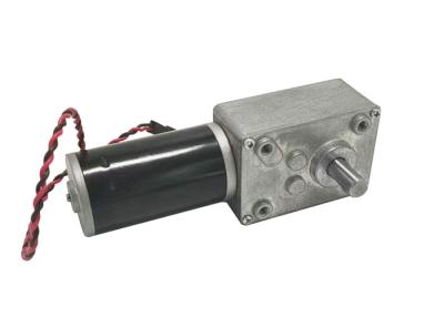 China High Torque Electric Motor 24v DC Motor With Worm Gearbox DC Motor for sale