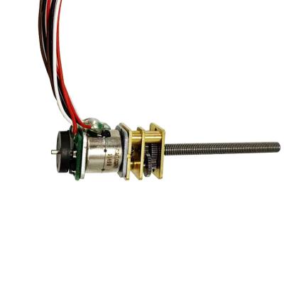 China 10mm 2 Phase 18° Step Angle Micro Metal Gearmotor Stepper Motor With encoder for sale