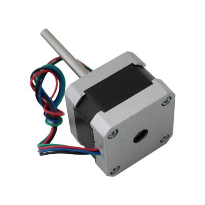 China NEMA17 6mm Round Shaft Bipolar Stepper 1.8  Degree 42mm Hybrid Stepper Motor for sale