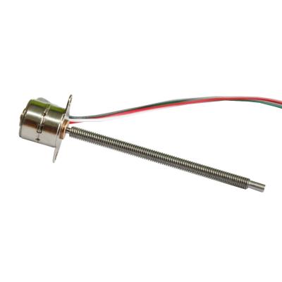 China VSM1070-50M3 10mm Micro Stepper Motor With Threaded M3 Lead Screw for sale