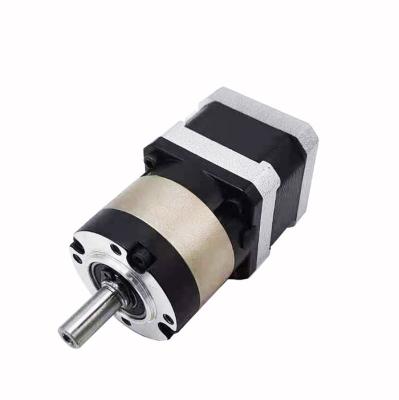 China 0.9°/1.8 ° Step Angle 0.4~1.7A/phase High Efficiency Planetary Gearbox Hybrid Stepper Motor NEMA 17 42mm for sale