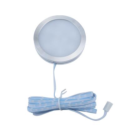 China Modern Dimmable RGB Panel Light 16 Color Changing Remote Control Under Cabinet Puck Night Light for sale