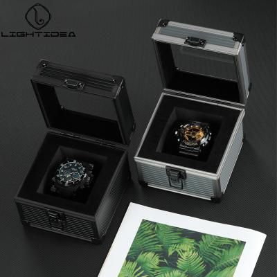 China Simple Watch Box Aluminum Case Watch Display Box Watch Box For Men Watch Display Box for sale