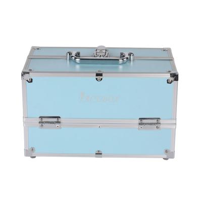 China Fashion Factory Aluminum Professional Beauty Box Makeup Vanity Box for sale