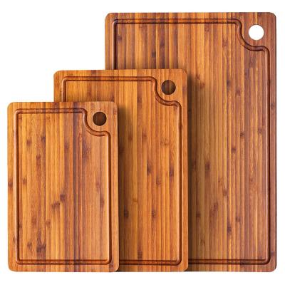 China Wholesale Sustainable Household Popular Kitchen Small Bamboo Cutting Board Solid Wood for sale