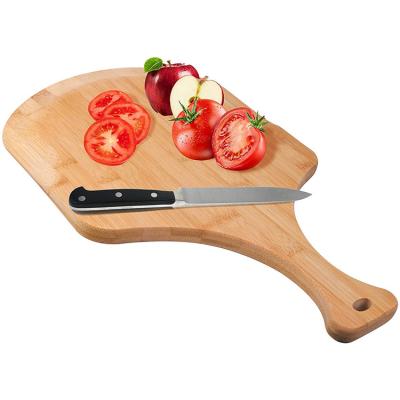 China Viable Customize Different Materials Kitchen Supplies Round Wooden Pizza Serving Board for sale