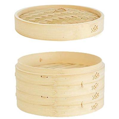 China Sustainable Kitchen Food Steamer Basket Case Bamboo Hand - Woven Baskets Leaves for sale