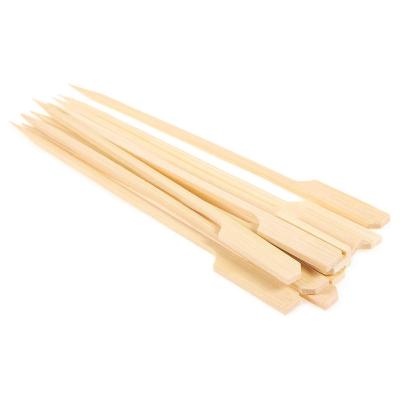 China Easily Cleaned High Quality Organic BBQ Spits Bamboo Sticks For BBQ for sale