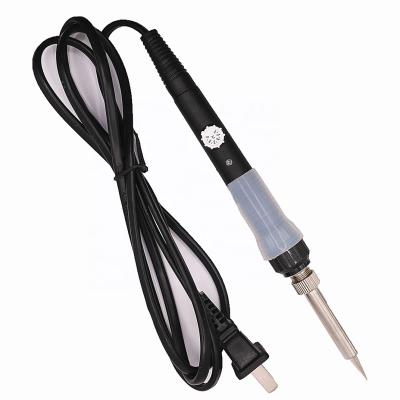 China Hot Sale 60W Portable High Quality Adjustable Performance Regular Temperature Electric Welding Soldering Iron For Factory And Lab Use for sale