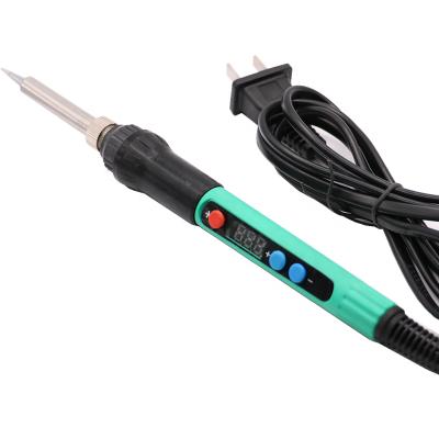 China Factory Direct Portable Digital Display Adjustable Temperature Performance Regular 60W Soldering Electric Welding Irons Gun Soldering Station Heat for sale