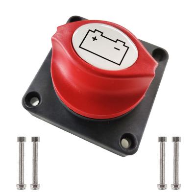 China Marine Battery Power Disconnect Switch Boat Battery 12-48V Heavy Duty Battery Isolator Switch for sale