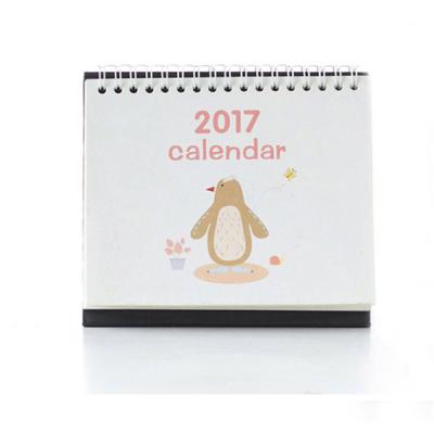 China High Quality Custom Printing Table Calendar Cardboard Full Color Monthly Desk Calendar for sale