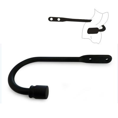 China Home Minimalist 1 Pcs Hardware Curtain Tieback Wall Hook Curtain Buckle for sale