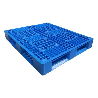 China 1200x1000 Euro Single Faced Plastic Shipping Pallet Cebu 1 Ton Load Hygienic Durable Used for sale