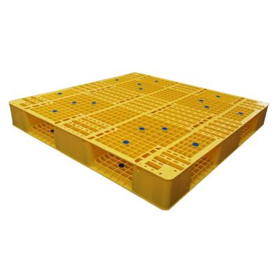 China Heavy Duty Double Side Faced 1200*1200*150mm Double Thicken Plastic Pallet for sale