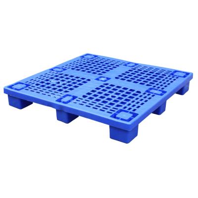 China Single Faced Light Duty Static Plastic Pallet 1000x1000 3000kg for sale