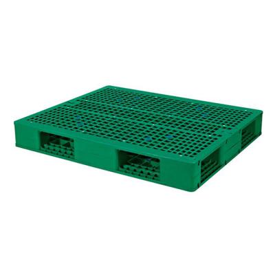 China Double Faced 1200*1000*150mm Double Side Welding Plastic Pallet For Racking for sale