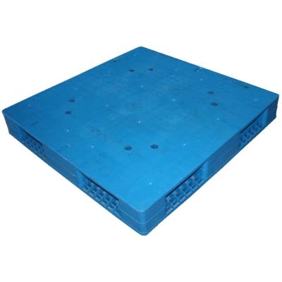 China Plastic Single Faced Closed Pallet Dynamic 1500kg , 1100*1100mm Platform Static 5500kg for sale