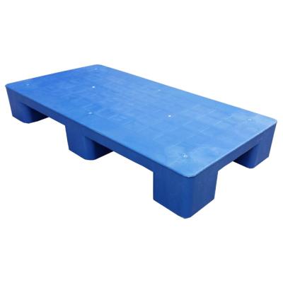 China 1000*500mm HDPE material single sided flat surface cheap small mini plastic pallet for sale