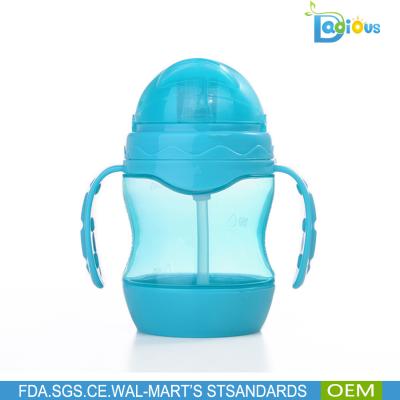 China 2017 New BPA Free Common Baby Bottle BPA Free Easy Cleansing Products Training 280ml Dripless Baby Sippy Cup for sale