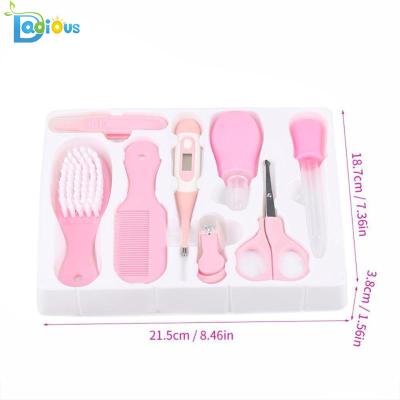 China 2016 Hot Selling Daily Care Children Groom Products 10pcs Per Set, Baby Grooming Kits With Color Box for sale