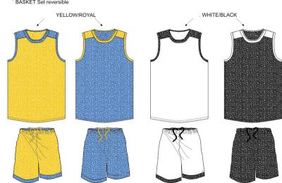 China TR 2016 reversible basketball uniform collection for sale