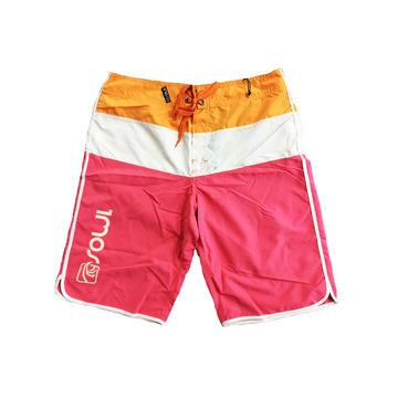 China Europe and America Brand Pure Color Beach Shorts, Breathable, Quick Dry, Soft and Comfortable for sale