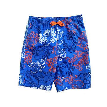 China High Quality, Printed Boys' Beach Pants, Breathable, Non-toxic, Quick Dry, Soft and Comfortable for sale